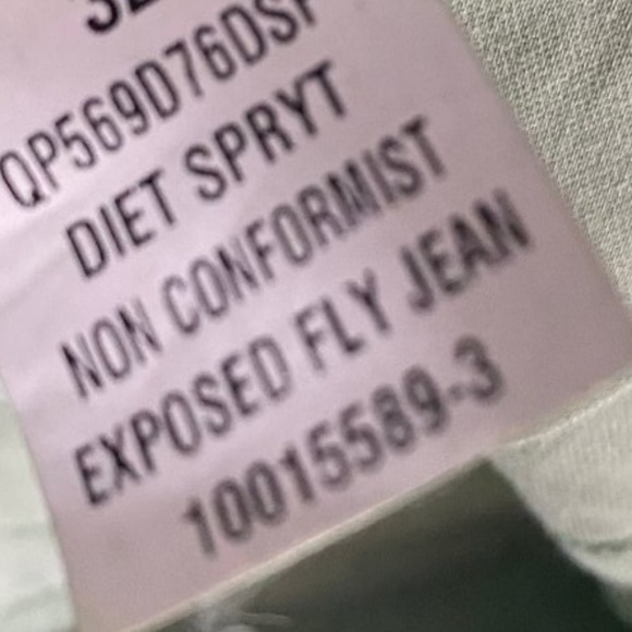 Sanctuary Nonconformist Button Fly Jeans Seamfoam GREEN SZ 31 NEW! - Picture 12 of 16